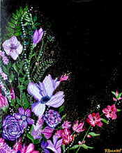 Load image into Gallery viewer, Enchanted Blossoms, Hand Embellished Reproduction