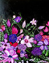 Load image into Gallery viewer, Enchanted Blossoms, Hand Embellished Reproduction