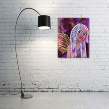 Load image into Gallery viewer, The Snow Fairy original art by Rita Barakat