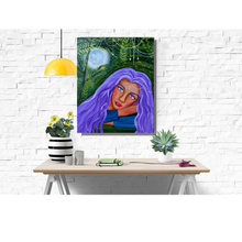 Load image into Gallery viewer, Clothed in Majesty original art by Rita Barakat