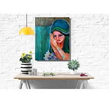 Load image into Gallery viewer, A gentle Whisper original art by Rita Barakat