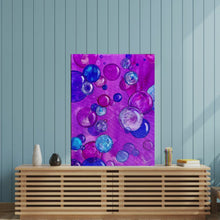 Load and play video in Gallery viewer, Bubbles, Hand Embellished Reproduction