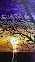 Load and play video in Gallery viewer, Twilight Skies, original art by Rita Barakat