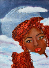 Load image into Gallery viewer, if the stars were made to worship original art by Rita Barakat