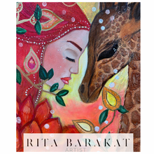 Load image into Gallery viewer, Hand Embellished Reproductions by Rita Barakat