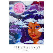 Load image into Gallery viewer, Moment of decision original artwork by Rita Barakat