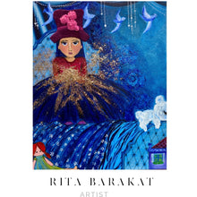 Load image into Gallery viewer, Let's make some magic original artwork by Rita Barakat