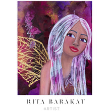 Load image into Gallery viewer, The Snow Fairy original art by Rita Barakat