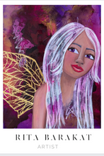 Load image into Gallery viewer, The Snow Fairy original art by Rita Barakat