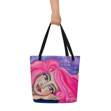 Load image into Gallery viewer, Tote bag for all your needs! original artwork by Rita Barakat