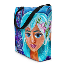 Load image into Gallery viewer, The Spring Fairy tote bag, original art by Rita Barakat