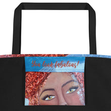 Load image into Gallery viewer, If the Stars Were Made to Worship beach bag