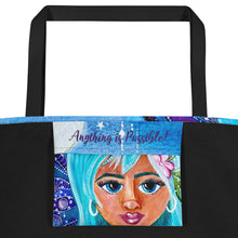 Load image into Gallery viewer, The Spring Fairy tote bag, original art by Rita Barakat