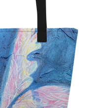 Load image into Gallery viewer, The rainbow Fairy tote, original art by RIta Barakat