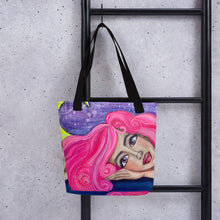 Load image into Gallery viewer, Tote bag for all your needs! original artwork by Rita Barakat