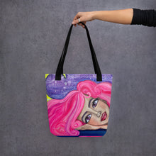 Load image into Gallery viewer, Tote bag for all your needs! original artwork by Rita Barakat