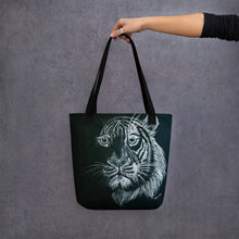 Load image into Gallery viewer, This tote features original artwork by Rita Barakat.