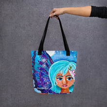 Load image into Gallery viewer, The Spring Fairy tote bag, original art by Rita Barakat