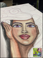 Load image into Gallery viewer, Dreaming Original Art by Rita Barakat
