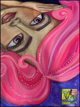 Load image into Gallery viewer, Dreaming Original Art by Rita Barakat