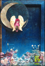 Load image into Gallery viewer, Embossing Powder Magical Mysteries Midnight Magic (Glows In The Dark!)