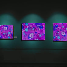 Load and play video in Gallery viewer, Bubbles, Hand Embellished Reproduction