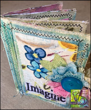 Load image into Gallery viewer, Mixed Stitch Canvas Art Journal Medium Journals