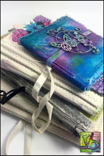 Load image into Gallery viewer, Mixed Stitch Canvas Art Journal Medium Journals