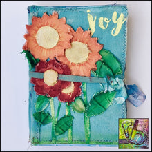 Load image into Gallery viewer, Mixed Stitch Canvas Art Journal Medium Journals