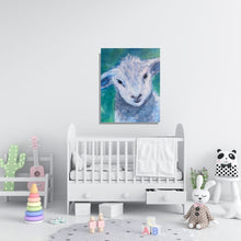 Load image into Gallery viewer, Lamb portrait, original by Rita Barakat