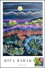 Load image into Gallery viewer, Nightfall Original Art oil painting by Rita Barakat