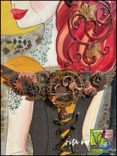 Load image into Gallery viewer, Steampunk Briar original art by Rita Barakat