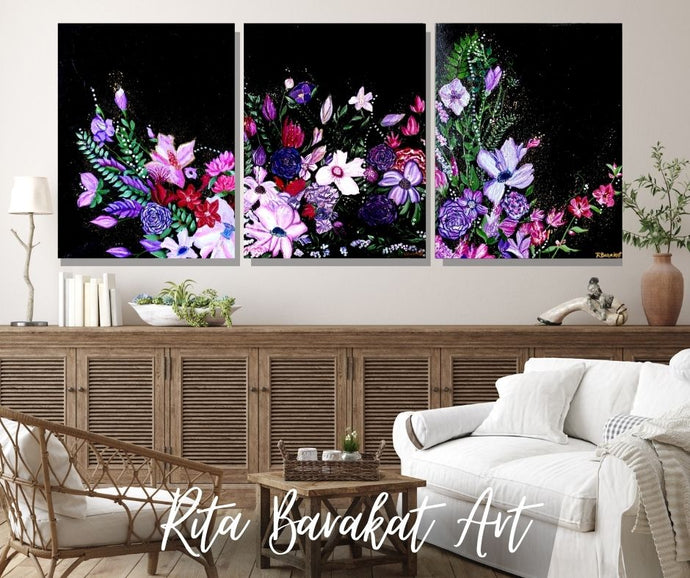 Enchanted Blossoms art by Rita Barakat