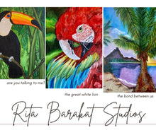 Load image into Gallery viewer, original oil paintings by Rita Barakat
