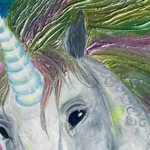 Load image into Gallery viewer, Unicorn painting by Rita Barakat
