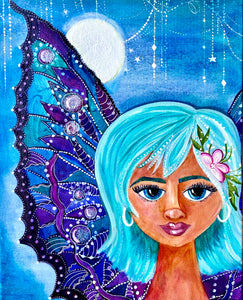 Part of a celestial series, the Spring Fairy by Rita Barakat