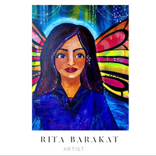 Load image into Gallery viewer, A pixie Portrait  original art by Rita Barakat
