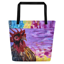 Load image into Gallery viewer, Tote bag for all your needs! original artwork by Rita Barakat
