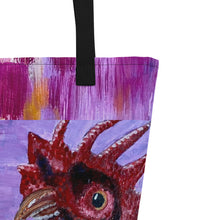 Load image into Gallery viewer, Tote bag for all your needs! original artwork by Rita Barakat
