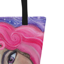 Load image into Gallery viewer, Tote bag for all your needs! original artwork by Rita Barakat
