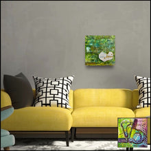 Load image into Gallery viewer, Dream original mixed media painting by Rita Barakat
