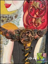 Load image into Gallery viewer, Steampunk Briar original art by Rita Barakat
