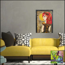 Load image into Gallery viewer, Steampunk Briar original art by Rita Barakat
